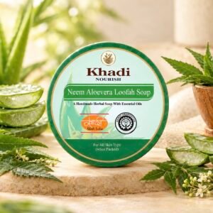 Neem Aloevera Loofah Soap