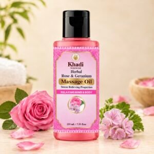 Rose & Geranium Massage Oil