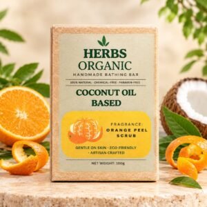 Orange Peel Scrub Soap